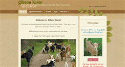 Desktop Screenshot of gibsongoatfarm.com